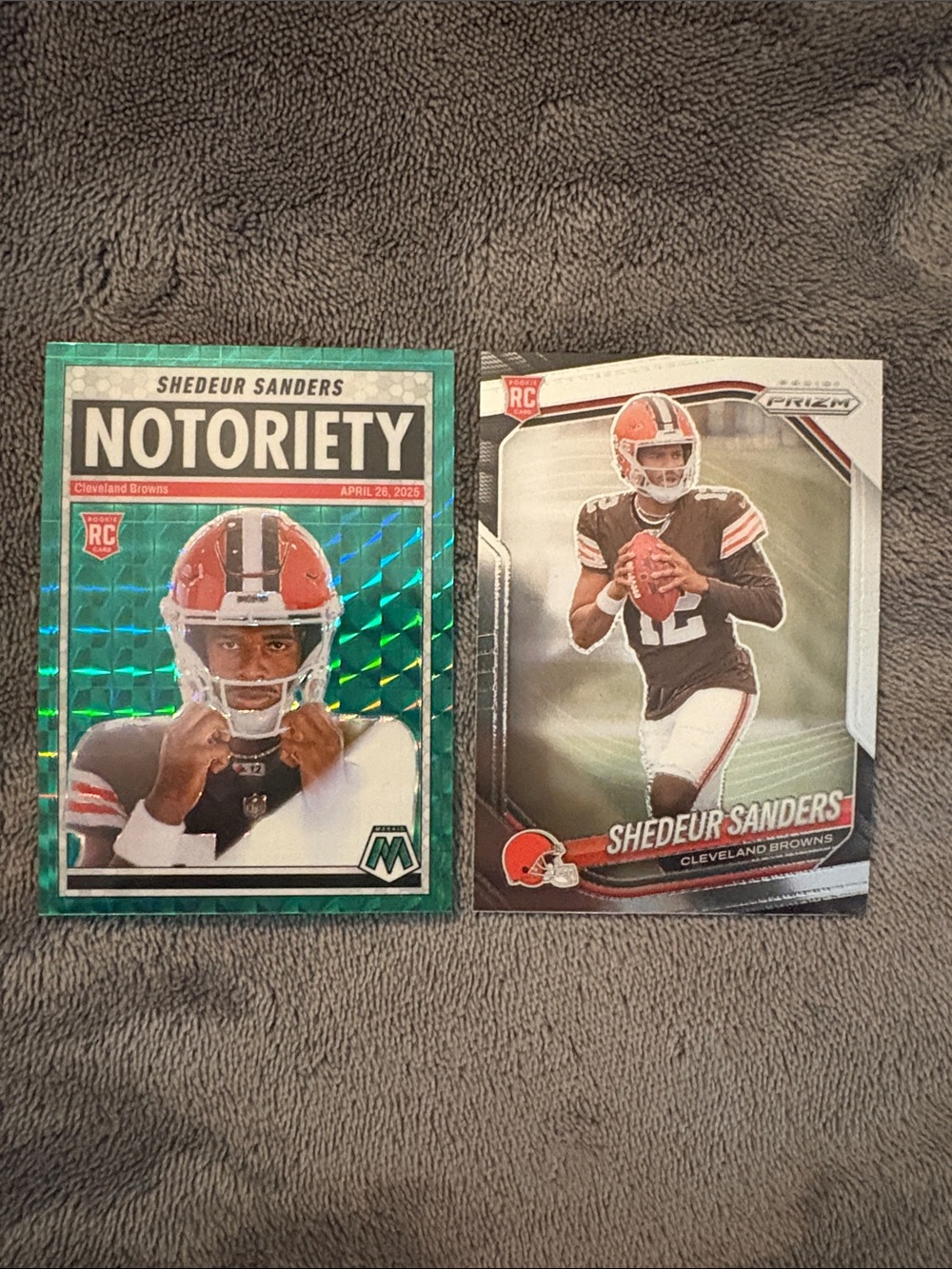 Shedeur Sanders football cards